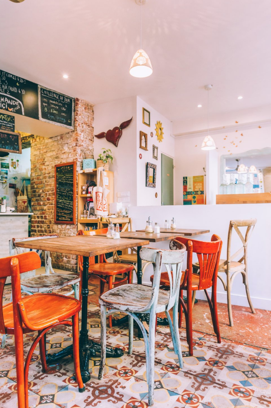 Soul Kitchen Café accueillant à Montmartre